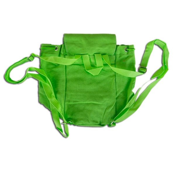 Plecak dziecięcy z klapką zamykaną na rzep do nadruku